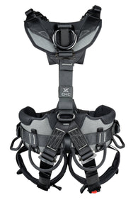 Arnés CMC ATOM Global (ahora solo Byo, sin certificación CE), arnés de cuerpo completo para acceso mediante cuerda con fijaciones dorsal y esternal, vista lateral - imagen 4