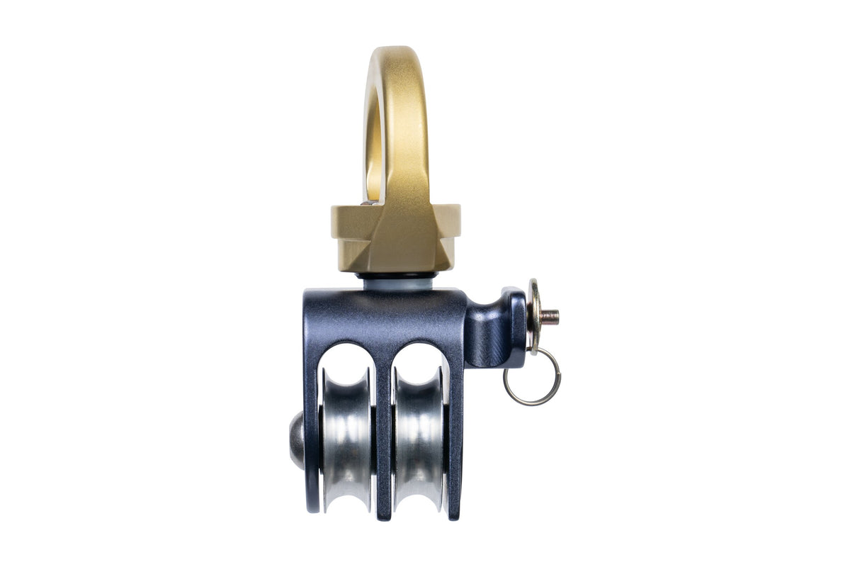 CMC AZTEK Double Pulleys, double sheave pulley for mechanical advantage, product view 8 - imagen 8
