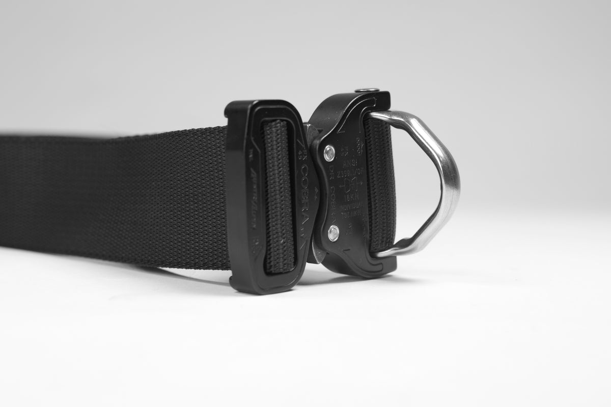 CMC Cobra-d Uniform Rappel Belt, uniform rappel belt with Cobra quick-release buckle, alternate view - imagen 2