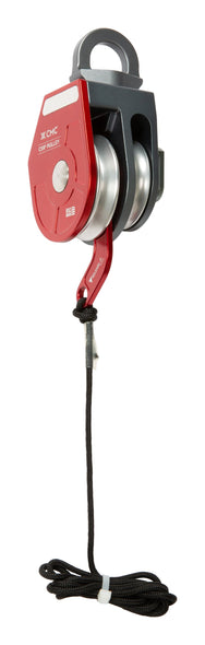 CMC CSR2 Pulleys, compound rescue pulley with becket, SKU 300343, shown in use - imagen 7