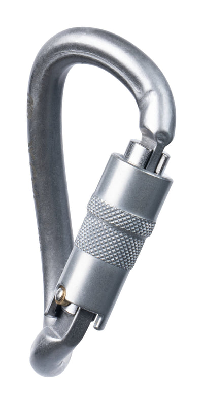 CMC Dna Steel Carabiners, steel triple-action locking rescue carabiner, SKU 300095