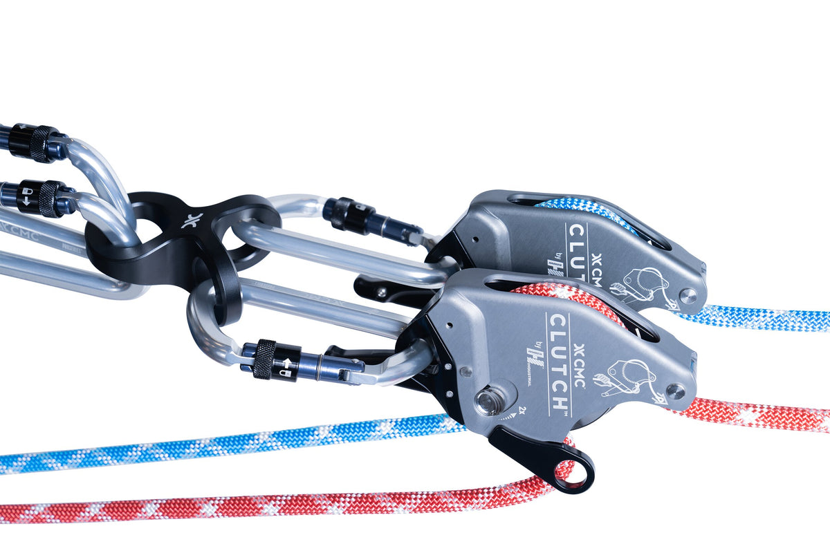 CMC Double CLUTCH Ttrs Kits, twin-tension rope system kit with two CLUTCH devices, product view 25 - imagen 24
