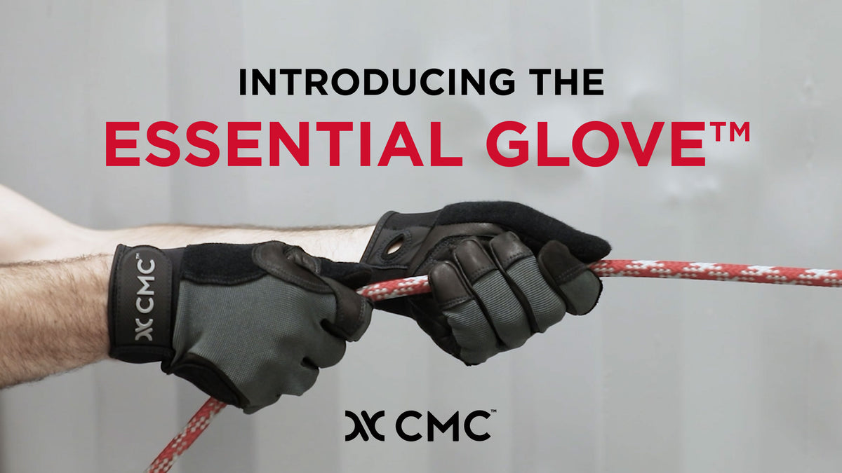 CMC Essential Glove, lightweight work glove for rope handling, rear view - imagen 5