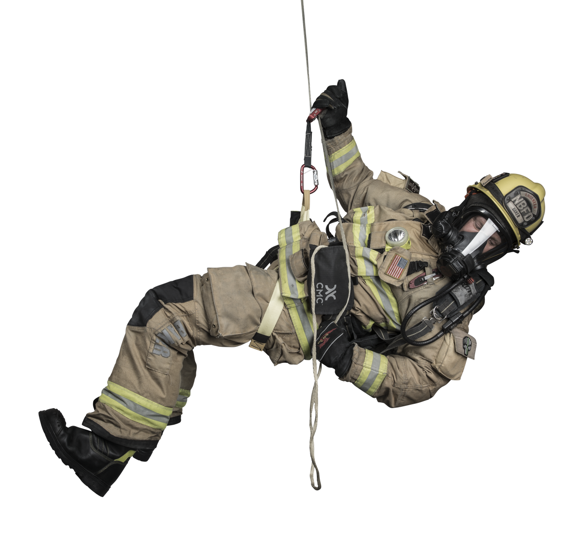 CMC LEVR Escape System, firefighter escape system with descender and line, SKU 500360, product view 24 - imagen 23