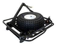 CMC Mule II Litter Wheel, kit de transporte de arena de una sola rueda, vista detallada