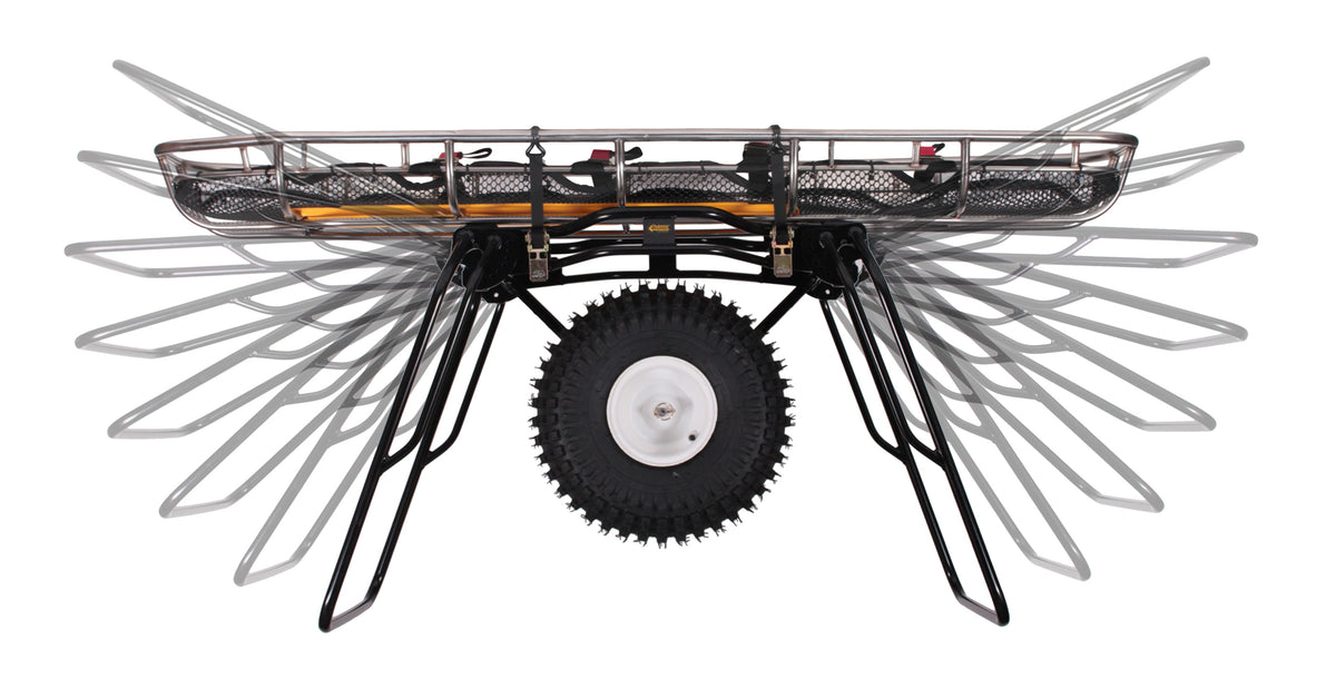 CMC Mule II Litter Wheel, kit de transporte de arena de una sola rueda - imagen 2
