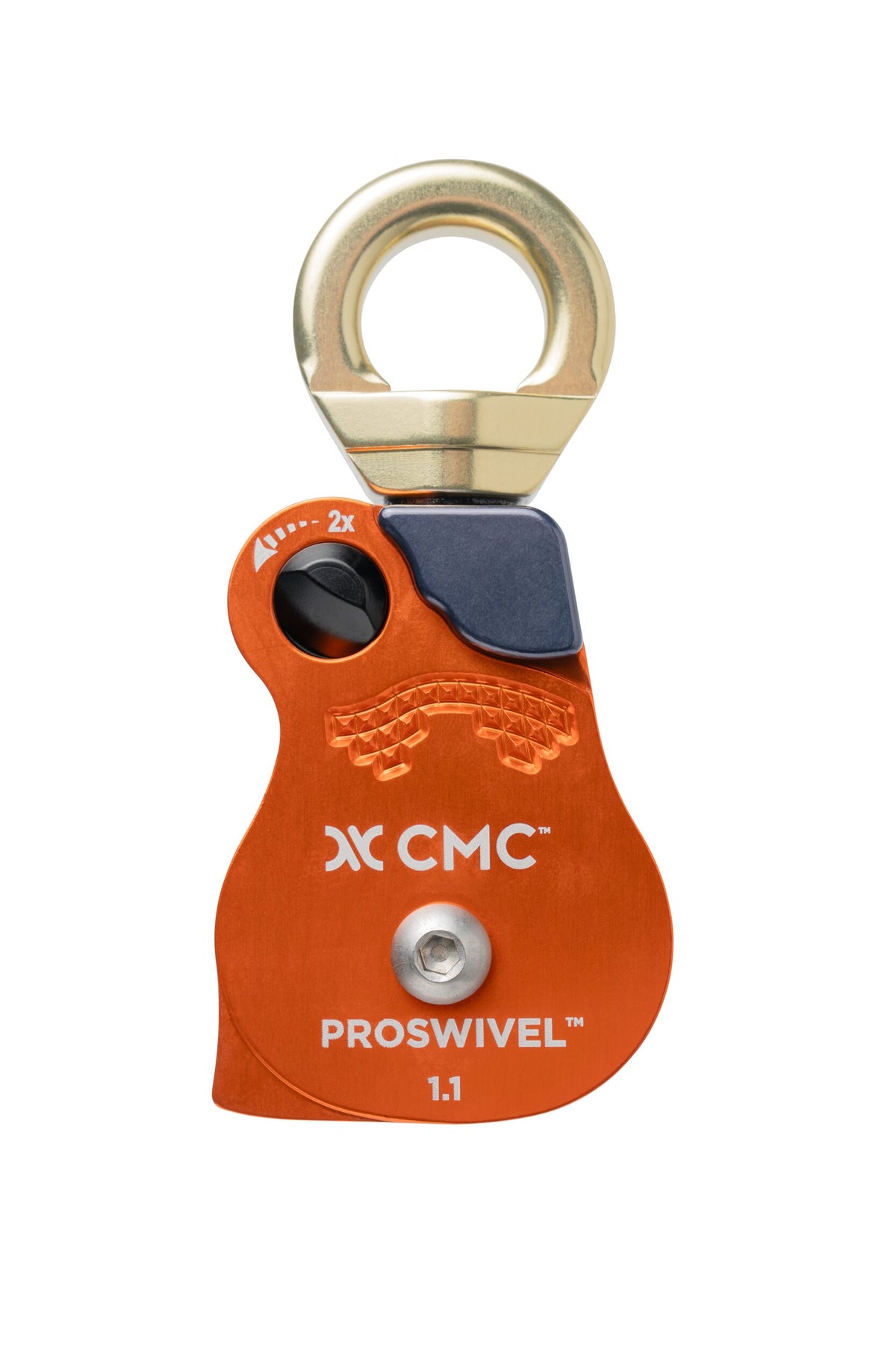 CMC Proswivel Pulleys, polea de aparejo con cabezal giratorio, SKU 300434, vista lateral - imagen 4