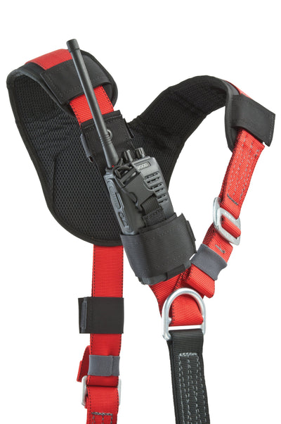 CMC Radio Holster, funda de radio con correas para arnés o equipo de pecho