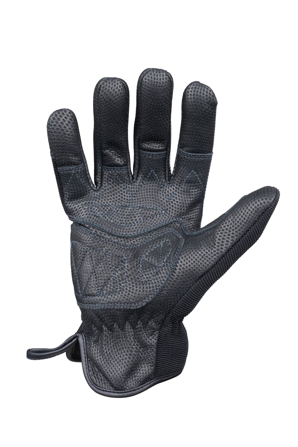 CMC Rappel GT Glove, guante de rápel de cuero con palma reforzada, vista lateral - imagen 4