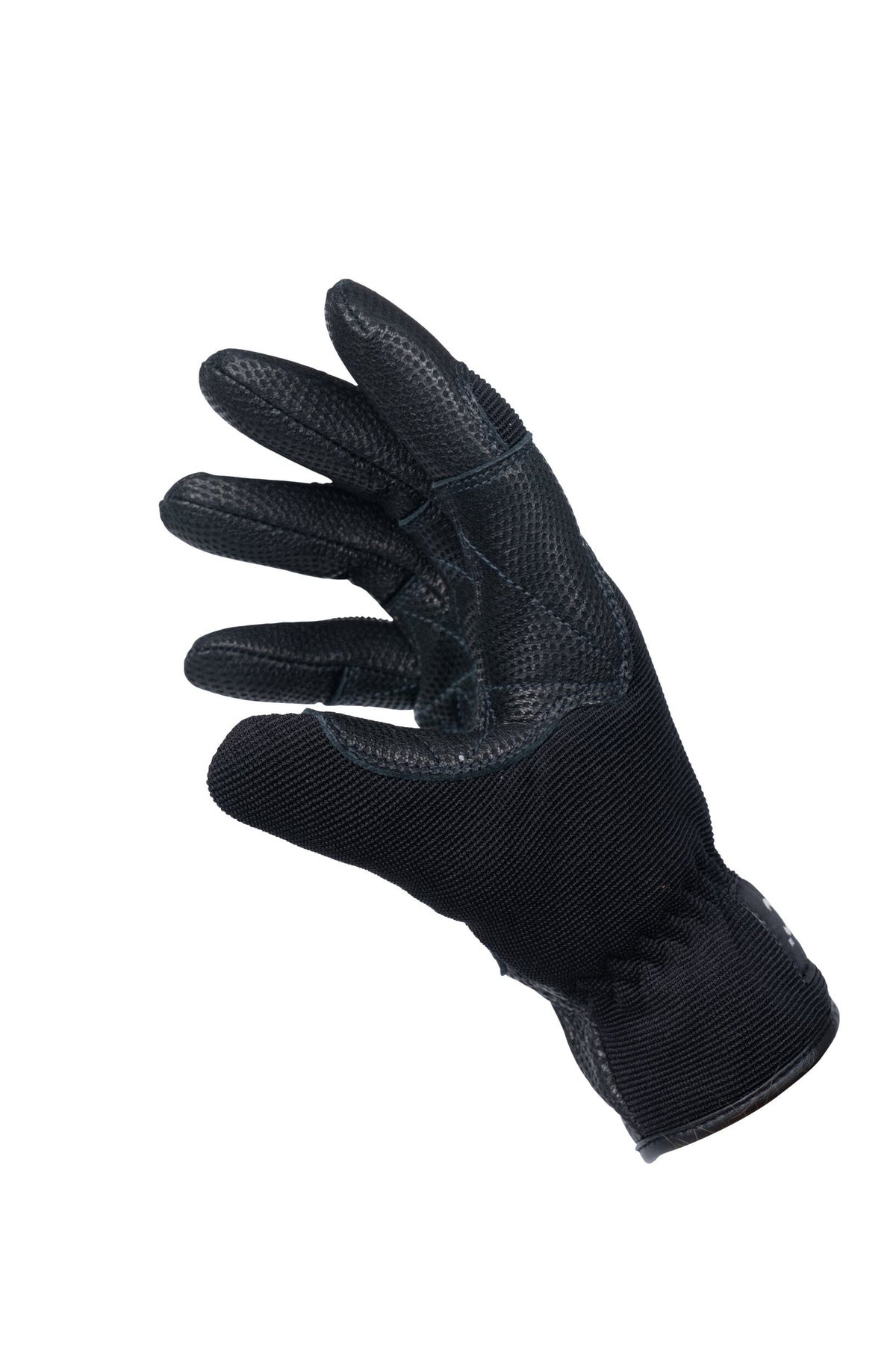 CMC Rappel GT Glove, guante de rappel de cuero con palma reforzada, vista trasera - imagen 5