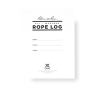 CMC Rope Log Inspection Record Book, rope log inspection record book