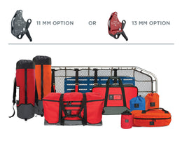 Kit de aparejo de rescate con cuerda CMC