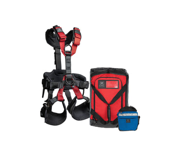 CMC Technical Rope Rescuer Personal Kit, kit de rescate personal con cuerda con arnés y tornillería