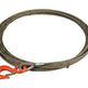 Lift All 3/8" Winch Line 6X19 Iwrc W/Swivel Hook & Latch One End Permaloc