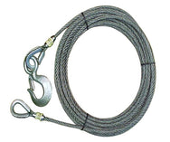 Extension Cable 6X19 Fc W/Eye Hook & Latch One End Thimble Other End