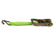 W/U-Hook 5K Tuff-Edge Fixed End Only W/Ratchet Load Hugger Tie Down