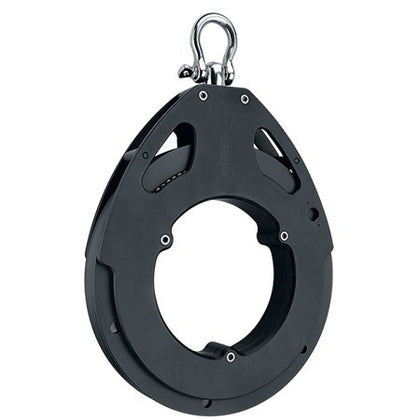 Bloque de cable Oceanic de 500 mm de Harken - Cable de 15 mm: el bloque de cable Oceanic de 500 mm de Harken - Cable de 15 mm, una importante innovación de Harken Industrial™. Este bloque de cables redefine el manejo de cables. Diseñado con materiales livianos, nuestro bloque de cable Oceanic garantiza una fácil operación por parte de un solo usuario. El peso reducido se alinea suavemente con la distribución del cable, lo que mejora la eficiencia. – Ahora disponible en MTN Shop US.