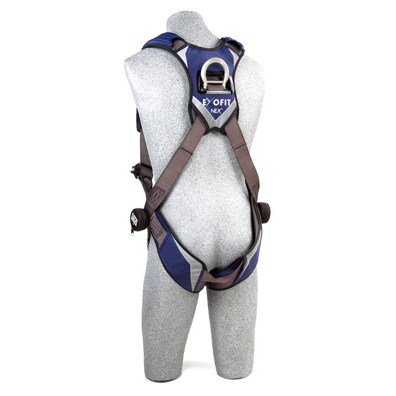 3M™ DBI-SALA® ExoFit NEX™ Vest-Style Harness - Rear View with Lightweight Aluminum Stand-up Back D-ring - imagen 2