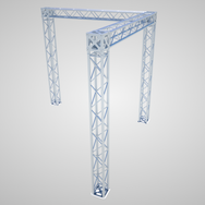 Prolyte- H30V Verto Truss Trade Show Booth Package (3 Towers)
