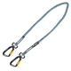 5 lb Premium Tool Tether with Dual Aluminum Swivel Carabiners, 1/pk