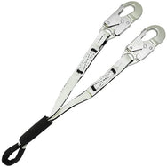 Kong Work Positioning Y-Lanyard– The Kong work positioning Y-Lanyard is a fall restraint lanyard with light weight aluminum snap hooks that provides excellent protection on the job. The lanyard has 10000lb Nylon webbing and has a length of 22" (55.8cm). The y-lanyard can also be used with the Back-Up in accordance to ANSI and CSA standards. The lanyard is suitable for use with roofs and inclined planes, metal structures, rope access, confined spaces and tree climbing or arboriculture. – Now available at MTN