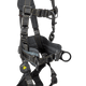 Arc Flash Nylon 4D Construction Climbing Full Body Harness, Quick-connect Adjustments