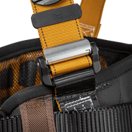 Construction Belted Full Body Harness, Tongue Buckle Leg Adjustment - imagen 2