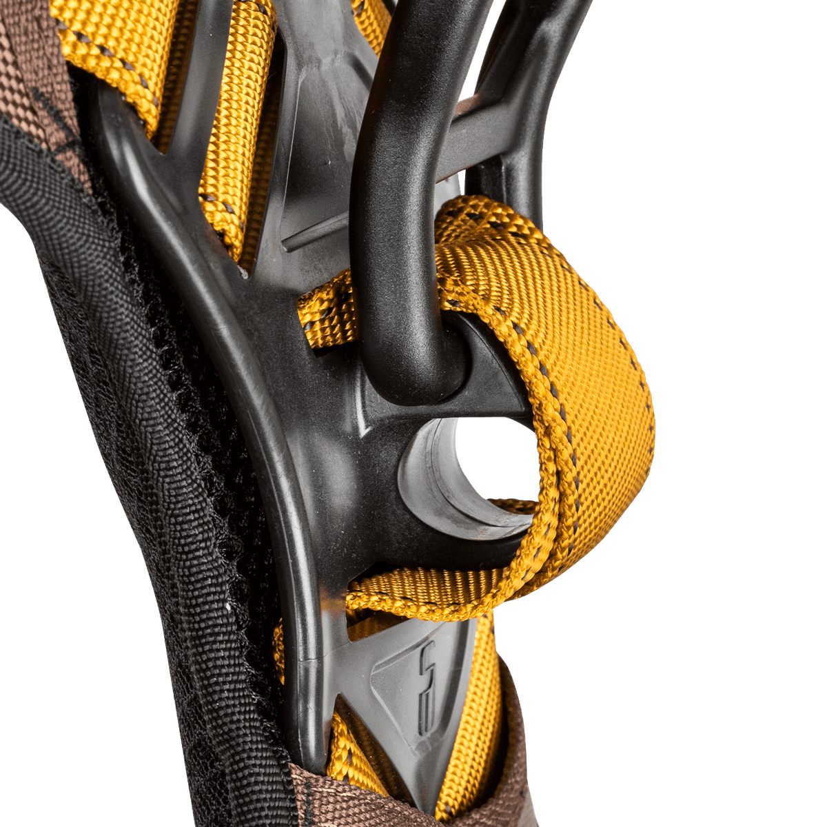 Construction Belted Full Body Harness, Tongue Buckle Leg Adjustment - imagen 4