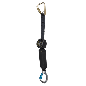 SRL with Aluminum Dorsal Connecting Carabiner and Steel Anchorage Carabiner