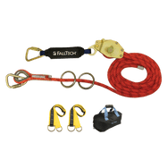 30' Temporary Rope HLL System; 2-person with Kernmantle Rope Media 1 of 1