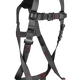 FT-Iron 1D Standard Non-Belted Full Body Harness, Quick Connect Buckle Leg Adjustment