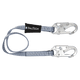 4' Web Restraint Lanyard, Fixed-length with Steel Snap Hooks