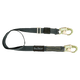 4' to 6' WeldTech® Adjustable Length Restraint Lanyard with Steel Snap Hooks