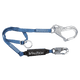 6' ViewPack® Tie-back Energy Absorbing Lanyard, Single-leg with Aluminum Connectors