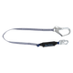 6' ViewPack® Energy Absorbing Lanyard, Single-leg with Steel Connectors - CSA