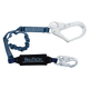 4½' to 6' ViewPack® Elastic Energy Absorbing Lanyard, Single-leg with Steel Connectors