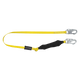 6' Soft Pack FT Basic® Energy Absorbing Lanyard, Single-leg with Steel Snap Hooks