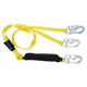 6' Soft Pack FT Basic® Energy Absorbing Lanyard, Double-leg with Steel Snap Hooks