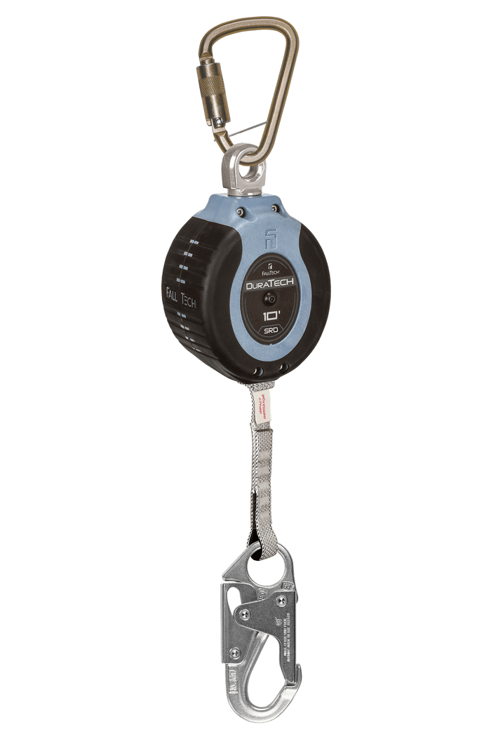 10' DuraTech® Web SRL with Steel Snap Hook, Includes Steel Anchorage Carabiner
