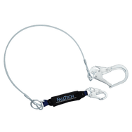 Coated Cable Energy Absorbing Lanyard