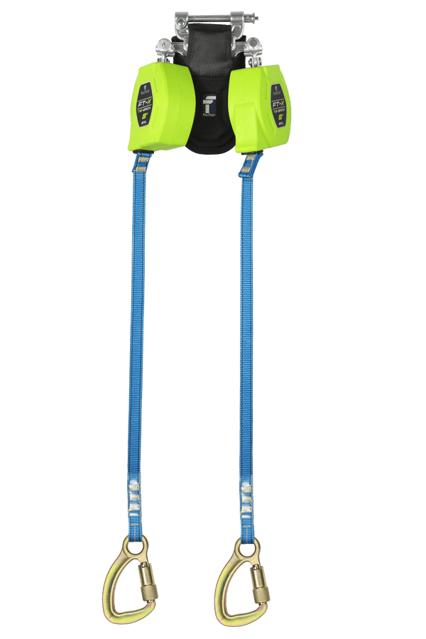 Twin-leg with Steel 5k Carabiner