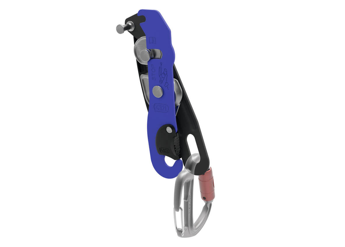 Petzl STOP Assisted-Braking Descender - Elongated Connection Hole - imagen 3