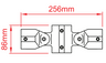 Doughty Double Swivel Combination Size