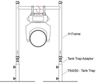 How to use Doughty Modular Drop Arm Tank Trap Adapter Dimensions - MTN Shop - imagen 4