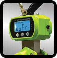 OZ Lifting Dyno-Hoist– The Oz Lifting Dyno-Hoist is a dynamometer equipped lever hoist that accurately displays the weight of the lifted load on the screen. As a safety feature the display will read "OVER" if the lifted weight exceeds 126% of the rated capacity of the hoist to prevent damages. The dynamometer can be set to display the weight in lbs or kgs and uses AA batteries with a run time of 150 hours. – Now available at MTN Shop US. - imagen 4