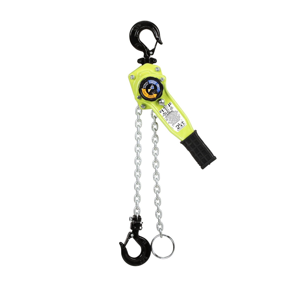 AMH Lever Hoist 0.8t to 2.5t USA Chain– The AMH Lever Hoist 0.8t to 2.5t USA Chain is a versatile and reliable tool for lifting and moving heavy loads. Its lightweight construction and easy-to-use lever mechanism make it a popular choice for a wide range of industrial applications. With its durable all-steel construction and high-quality load chain, this hoist is built to last and can provide years of reliable service. – Now available at MTN Shop US. - imagen 5
