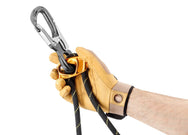 Petzl EASYHOOK OPEN Gated Connector - Combination of EASYHOOK OPEN with PROGRESS ADJUST Lanyard - imagen 4