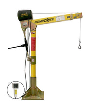 OZ Lifting Compozite Davit Crane - 1200 lb– The Compozite Davit Crane is a lightweight and portable crane with an impressive 1200lbs lifting capacity. The crane can be set up by one person and no tools are required for assembly. The boom/extension and mast are made of advanced composite material which is 40% lighter than steel. – Now available at MTN Shop US. - imagen 3