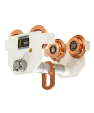 OZ Lifting Spark Resistant Push Beam Trolleys– The Oz Lifting spark resistant push beam trolley is designed for safe use in potentially explosive atmospheres. When working in explosive zones there are extremely strict guidelines and requirements for the equipment you use. OZ Lifting Products’ Spark Resistant Push Beam Trolleys are manufactured in compliance with the EU’s explosion-proof standard ATEX94/9/EC and the Machinery Directive 2006/42/EC. The explosion-proof level can reach: EX II2 GD c IIIC T135°C. - imagen 5