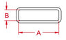 Kong Rectangular Ring Dimensions